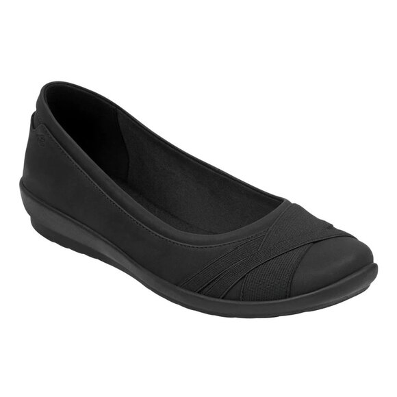 Easy Spirit Women's Acasia Slip-on Flats - Black - Picture 1 of 5